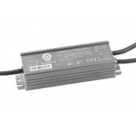 MCHQ60V12B-SC dimbare voeding - 12 volt - 5 ampère