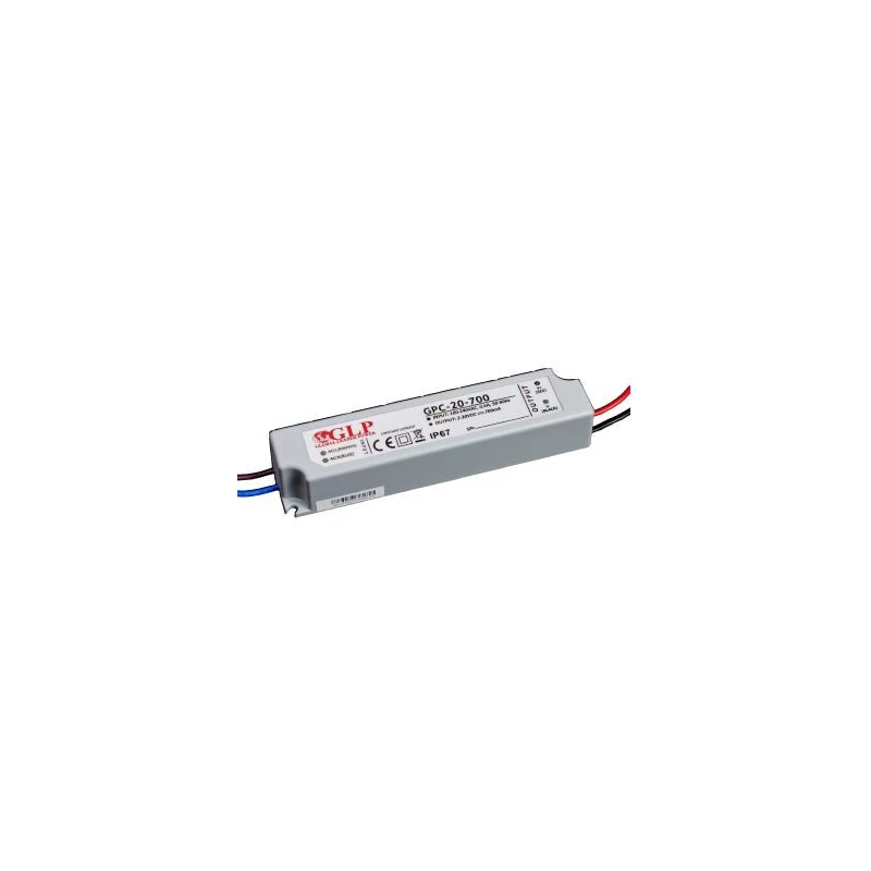 GPC-20-350 stroomgestuurde ledvoeding - 350 milliampère - 9 tot 48 volt - 16,8 watt - WBNet