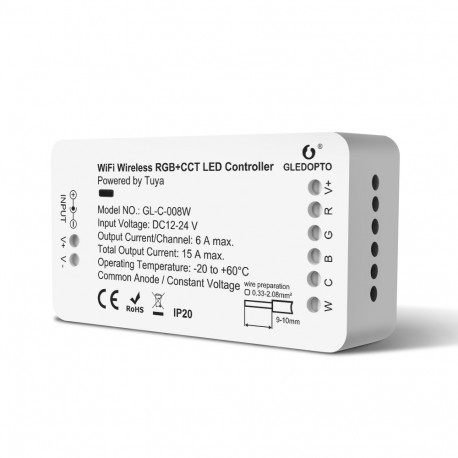 GL-C-008W ledcontroller - RGBCCT - wifi