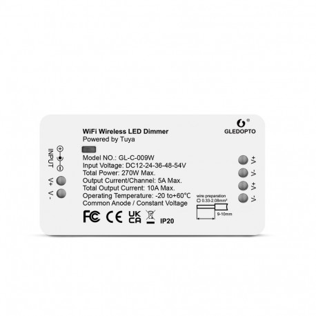 GL-C-009W ledcontroller - mono - wifi