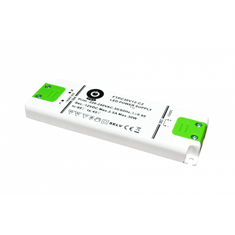 FTPC30V24-C2 spanningsgestuurde ledvoeding - 24 volt - 1,25 ampère - 30 watt - WBNet
