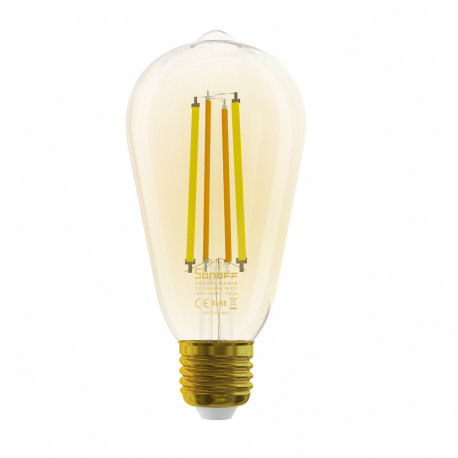 B02-F-ST64 slimme ledlamp - E27 - 7 watt - CCT - wifi