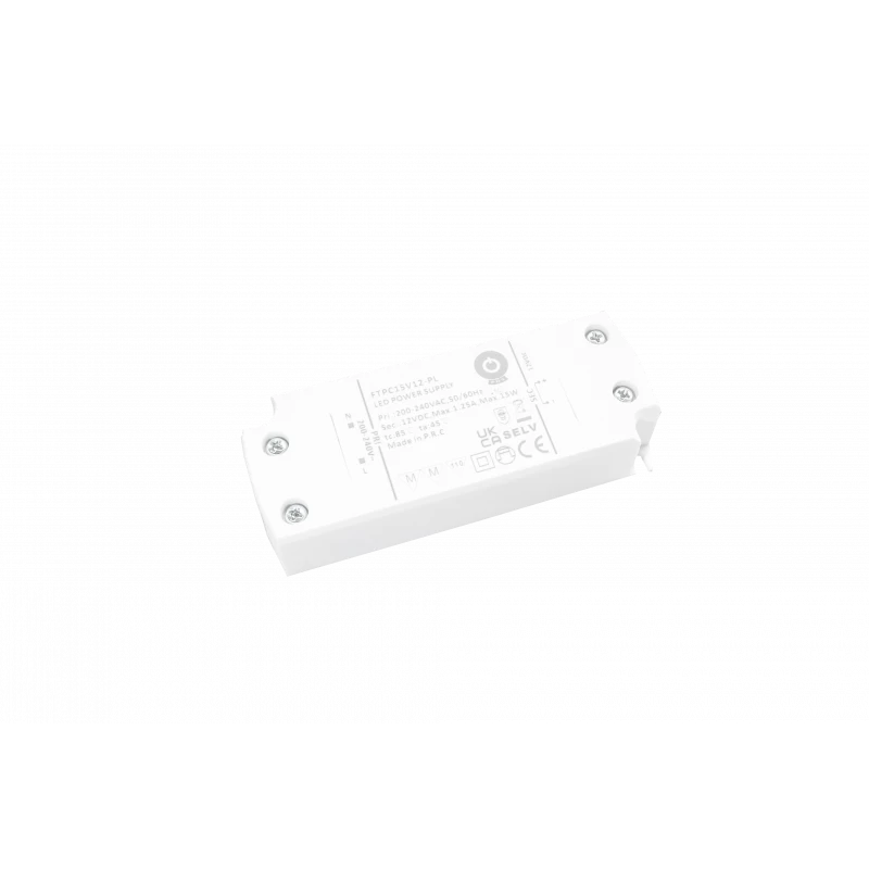 FTPC15V12-PL spanningsgestuurde ledvoeding - 12 volt - 1,25 ampère - 15 watt - WBNet