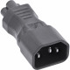 16723B C14 to C5 Adapter - Black