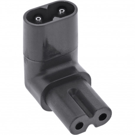 16723H Angled C8 to C7 Adapter - Black