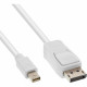 17131 DisplayPort-naar-Mini-DisplayPort-kabel - 1 meter - DisplayPort 1.2 - wit