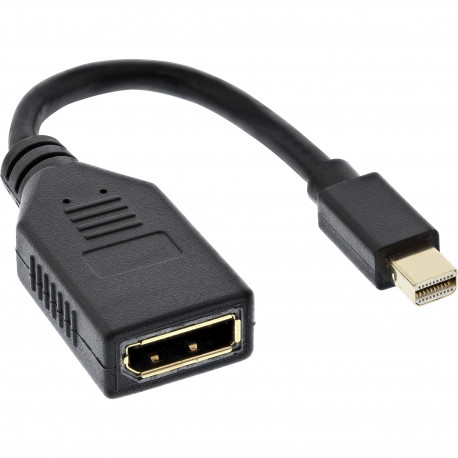 17150S DisplayPort to Mini DisplayPort Adapter Cable - 0.15 Metre - DisplayPort 1.2 - Black