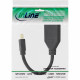 17150S DisplayPort to Mini DisplayPort Adapter Cable - 0.15 Metre - DisplayPort 1.2 - Black