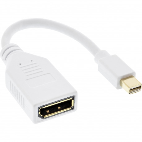17150W DisplayPort-naar-Mini-DisplayPort-adapterkabel - 0,15 meter - DisplayPort 1.2 - wit