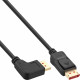 17151L DisplayPort-kabel met haakse stekker - 1 meter - DisplayPort 1.4 - zwart