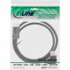 17151R DisplayPort Cable with Angled Plug - 1 Metre - DisplayPort 1.4 - Black