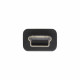 33107L USB-Type-A-naar-USB-Mini-B-kabel - 5 meter - USB 2.0 - zwart