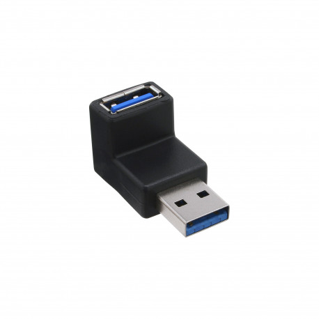 35300R haakse USB-Type-A-adapter - USB 3.2 Gen 1 - zwart