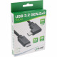 35706W USB-Type-C-kabel met haakse stekker - 0,5 meter - USB 3.2 Gen 2x2 - zwart