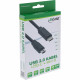 35754 USB-Type-C-naar-USB-Mini-B-kabel - 1,5 meter - USB 2.0 - zwart