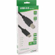 35761 USB-Type-C-naar-USB-Type-B-kabel - 1 meter - USB 2.0 - zwart