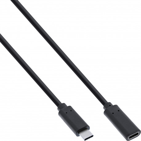 35776 USB Type-C Extension Cable - 0.5 Metre - USB 3.2 Gen 2x2 - Black