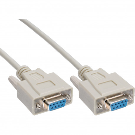 12228 DB9-kabel - 5 meter - beige