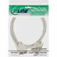 12228 DB9-kabel - 5 meter - beige
