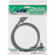 17152U DisplayPort Cable with Angled Plug - 2 Metre - DisplayPort 1.4 - Black