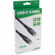 35851 USB-Type-C-kabel - 1 meter - USB 2.0 - zwart