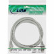 72511 Network Cable - Cat5e - SF/UTP - 1 Metre - Grey
