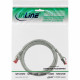 76402 netwerkkabel - Cat6 - S/FTP - 2 meter - grijs