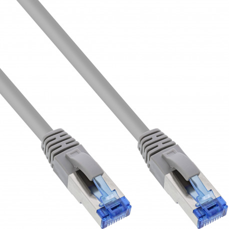 76833 netwerkkabel - Cat6A - S/FTP - 0,3 meter - grijs