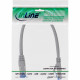 76833 Network Cable - Cat6A - S/FTP - 0.3 Metre - Grey