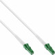 88201 LC/APC-glasvezelkabel - OS2 (9/125 µm) - simplex - 1 meter - wit