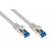 8060-H100 netwerkkabel - Cat6A - S/FTP - 10 meter - grijs