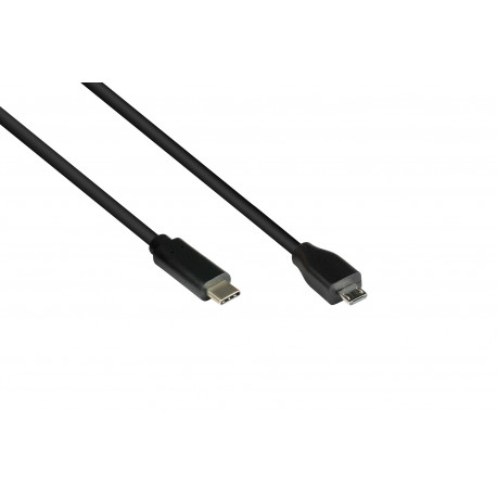GC-M0123 USB Type-C to Micro-B Cable - 2 Metre - USB 2.0 - Black