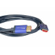 4521-SF020B flexibele HDMI-kabel - 2 meter - HDMI 2.1 - donkerblauw