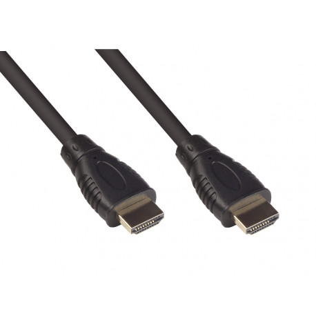 4520-005 HDMI-kabel - 0,5 meter - HDMI 2.0b - zwart
