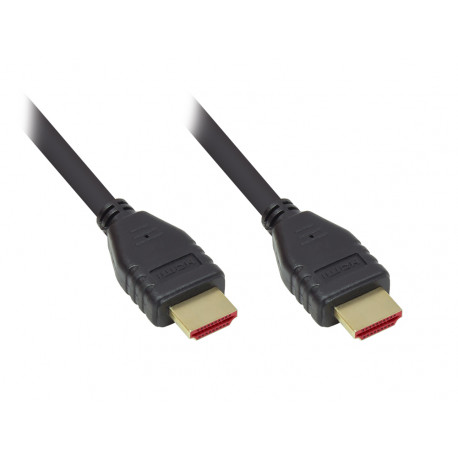 4521-005 HDMI-kabel - 0,5 meter - HDMI 2.1 - zwart