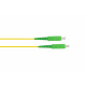 LW-S907SASA SC/APC-glasvezelkabel - OS2 (9/125 µm) - simplex - 7,5 meter - geel