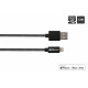 2510-AL005S USB Type-A to Lightning Cable - 0.5 Metre - USB 2.0 - Black