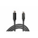 2510-CL005S USB Type-C to Lightning Cable - 0.5 Metre - USB 2.0 - Black