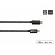 2510-CL005S USB-Type-C-naar-Lightning-kabel - 0,5 meter - USB 2.0 - zwart