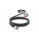 2060-MT010SW Magnetic USB Type-C Cable - 1 Metre - USB 2.0 - Black/White
