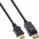 17182 DisplayPort-naar-HDMI-kabel - 2 meter - DisplayPort 1.1 - zwart