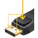61698 DisplayPort-kabel - 3 meter - DisplayPort 1.4 - zwart